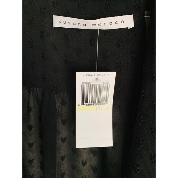 Sleeveless Susana Monaco Blouse - NWT - Size 4 - Picture 3 of 4